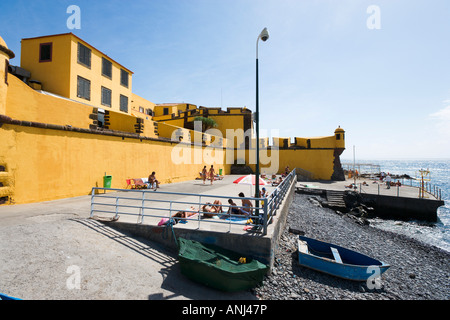 Forte de Sao Tiago, Vieille Ville, Funchal, Madeira, Portugal Banque D'Images