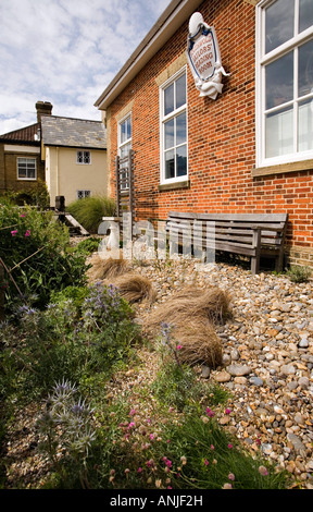 UK Suffolk Southwold jardin de marins Salle de lecture Banque D'Images