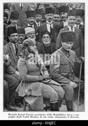 1881 1938 d'Ataturk Banque D'Images