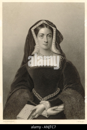 Catherine d'Aragon Banque D'Images
