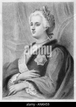 Catherine II Schoff Banque D'Images