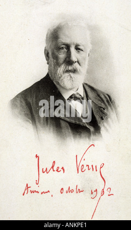 Jules Verne Caron Banque D'Images