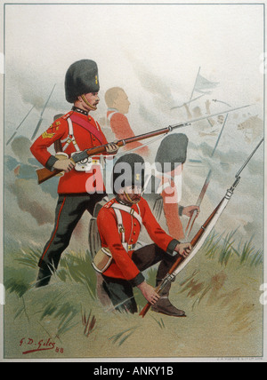 Royal Irish Fusiliers Banque D'Images