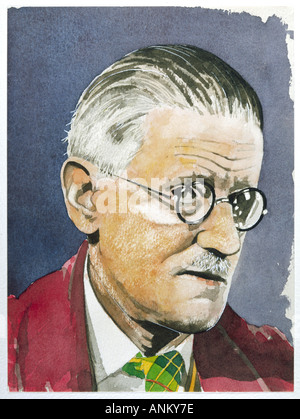 James Joyce Banque D'Images