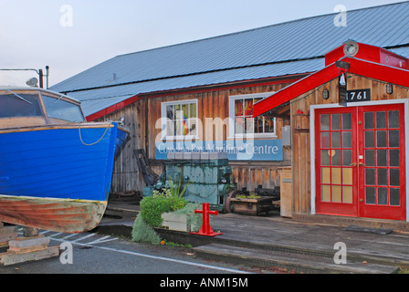 Cowichan Bay Maritime Centre de l'île de Vancouver, British Columbia Canada Banque D'Images