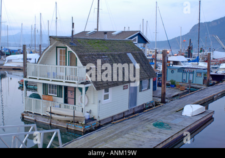 Cowichan Bay Maritime Centre de l'île de Vancouver, British Columbia Canada Banque D'Images