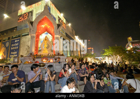 New Year's Eve, Bangkok, Thaïlande Banque D'Images