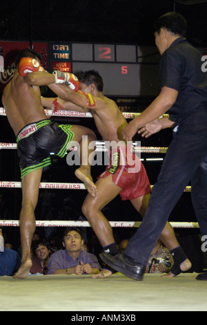 Thai Boxing Stadium Lumphini Bangkok Thaïlande Banque D'Images
