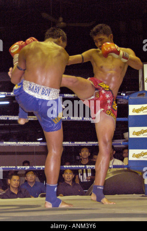 Thai Boxing Stadium Lumphini Bangkok Thaïlande Banque D'Images
