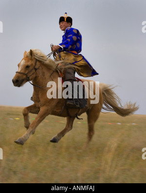 Festival des jeux olympiques de Nadam Mongolie Région autonome de Mongolie intérieure dans le nord-est de la Chine Banque D'Images