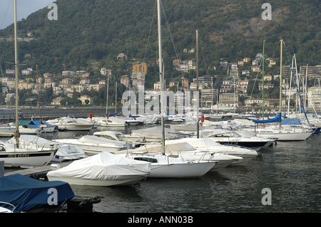 Lac de Côme Italia Italie Banque D'Images