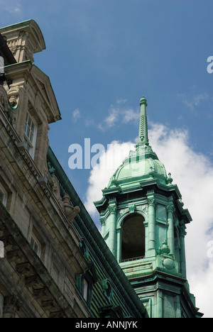 La vieille ville de Montréal dans la province de Québec, Canada. Banque D'Images