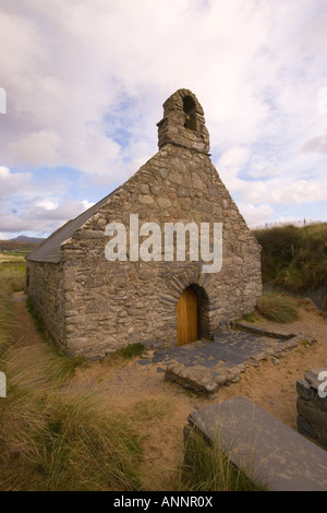 Dans l'Église d'Harlech Beach Dunes Banque D'Images