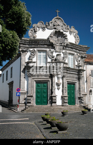 L'Esprit Saint dans l'église la ville de Ribeira Grande Açores Banque D'Images