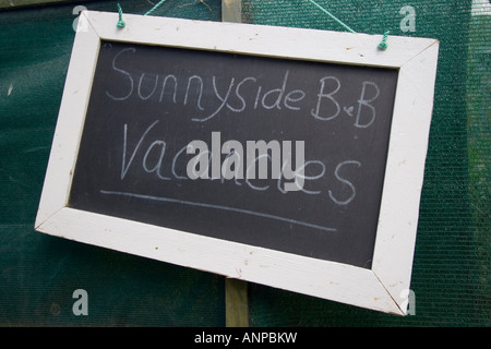 Sunnyside bed and breakfast vacances publicité Banque D'Images