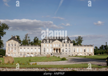 Château de Versainville dans le village de Versainville près de Falaise en Normandie, dans le Nord de la France Banque D'Images