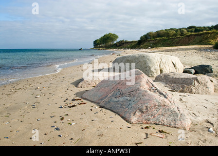Plage, Staberhuk, Ostholstein, Schleswig-Holstein, Allemagne Banque D'Images