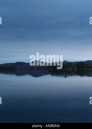 Lac Superieur,Tremblant Quebec Canada Banque D'Images