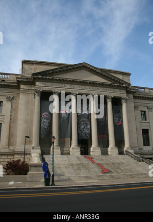 Vue extérieure du Franklin Institute Science Museum de Philadelphie, en Pennsylvanie Novembre 2007 Banque D'Images