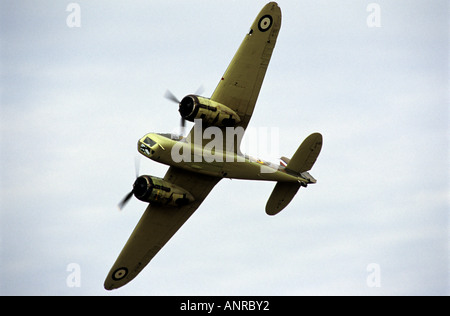 Bristol Blenheim Mk.IV (G-BPIV) de la société de restauration d'avion, l'Aérodrome de Duxford, Rougham, Bury St Edmounds, Suffolk, UK. Banque D'Images