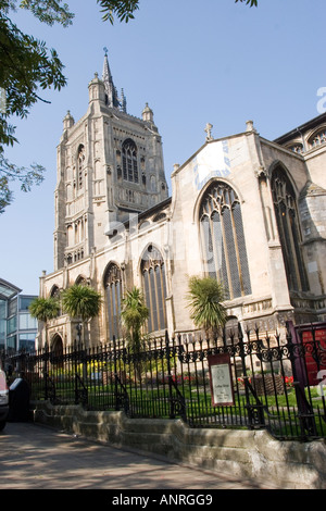 L'église de St Peter Mancroft Market Square East Anglia de Norwich GO UK Banque D'Images