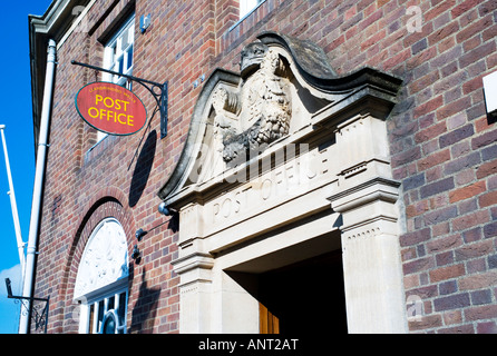 Protections extérieures, bureau de poste, rhayader powys Pays de Galles UK Banque D'Images