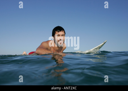 GARY GREEN WIND SURF À HOSSEGOR FRANCE Banque D'Images