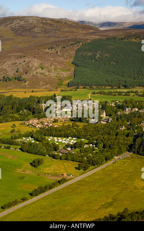 Village de Cairngorms, Braemar Banque D'Images