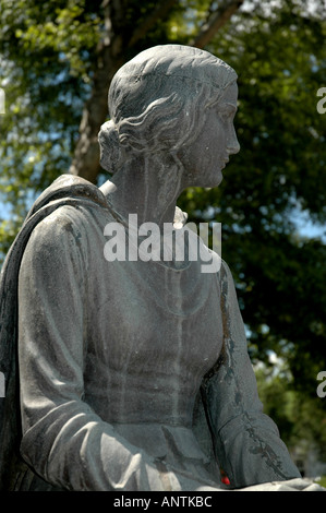 Louisiane Statue d'Évangéline Henry Wadsworth Longfellow poème Banque D'Images