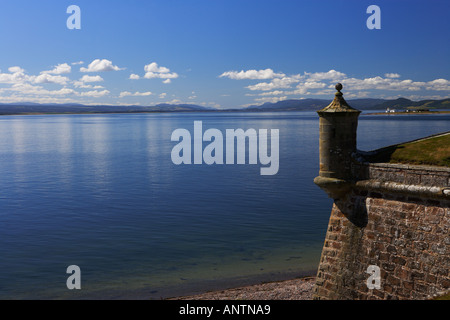 view from Fort George Scotland Moray Firth Stock Photo