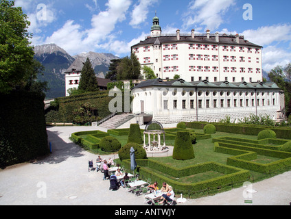 Château d'Ambras Innsbruck 3 Banque D'Images