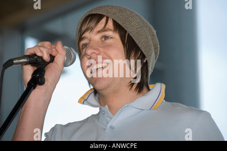 Danny Jones de McFly boy band Banque D'Images