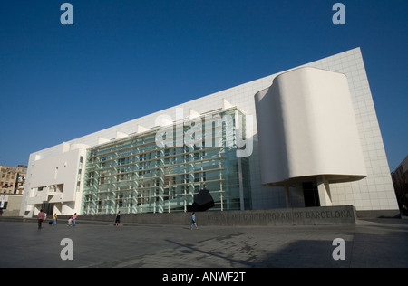 Museu d'Art Contemporani de Barcelona, MACBA Banque D'Images