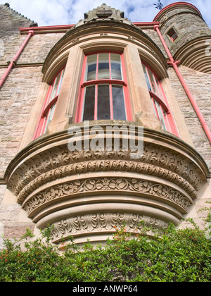 Grande baie vitrée Belfast Castle Cave Hill Antrim Irlande du Nord UK Banque D'Images