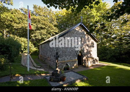 La chapelle Wolford près de Honiton, Devon, England, UK le lieu de sépulture de John Graves Simcoe Banque D'Images