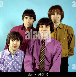 The Troggs UK Group en 1967 de gauche Ronnie Bond, Reg Presley,Peter Staples, Chris Britton. Photo : Tony Gale Banque D'Images