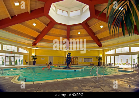 La piscine du French Lick Springs Resort and Casino un hôtel de luxe à French Lick Springs Indiana Banque D'Images