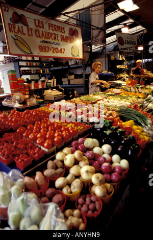 Amérique du Nord, Canada, Québec, Montréal. Marché Public Atwater Banque D'Images