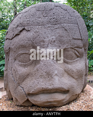 La Venta Museum-Park, Villahermosa, Mexique Banque D'Images