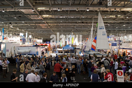 Excel Exhibition Centre - London Boat Show 2008 Banque D'Images