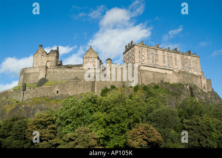 Edinburgh Castle Rock écossais écossais Ecosse UK Royaume-Uni Angleterre Europe Go Grande-bretagne outsid extérieure de l'Union européenne L'UNION EUROPÉENNE Banque D'Images
