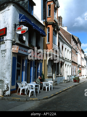 Café à Montreuil Banque D'Images