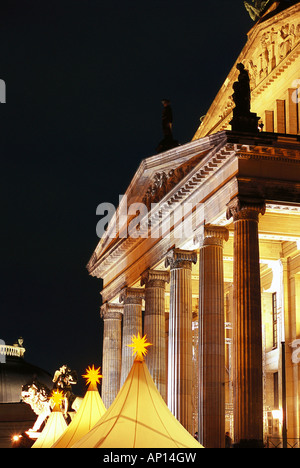 Foire de Noël, marché Gendarmen, Foire de Noël sur le marché Gendarmen, Berlin Banque D'Images