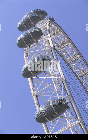 London Eye Millenium Wheel Londres British Airways Grande-Bretagne Angleterre Royaume-Uni Banque D'Images