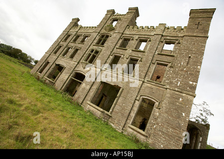 Ancien hôtel particulier à l'abandon à l'extérieur du village d'Liscloon Londonderry en Irlande du Nord Banque D'Images