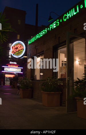 Au Colorado, une zone commerçante piétonne, de la vieille ville de Pasadena, Los Angeles County, Californie du Sud Banque D'Images