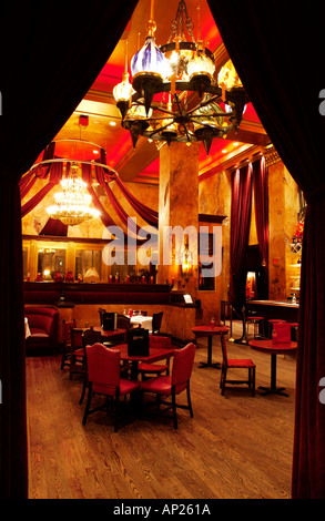 La place Rouge restaurant à l'intérieur de l'hôtel Mandalay Bay Las Vegas Banque D'Images