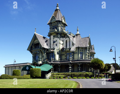 Image de la Carson Mansion à Eureka, Californie, USA. Banque D'Images