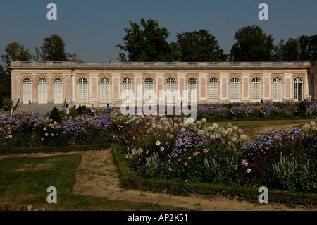 Grand Trianon dans le parc du château de Versailles Paris France Europe Banque D'Images