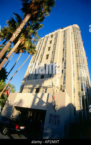 Sunset Tower Hotel (ancien) d'Argyle, Hollywood, Los Angeles, Californie, USA Banque D'Images